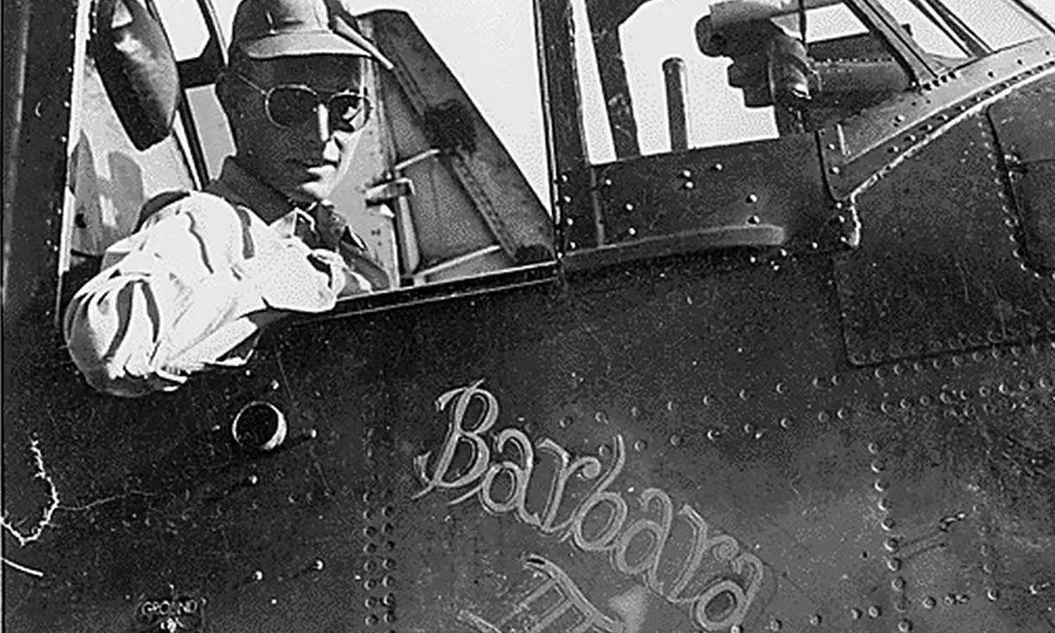 George Bush named his Avenger after his wife, Barbara (Social media)