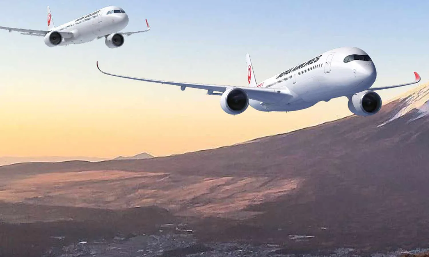 JAL A321neo and A350 (JAL)