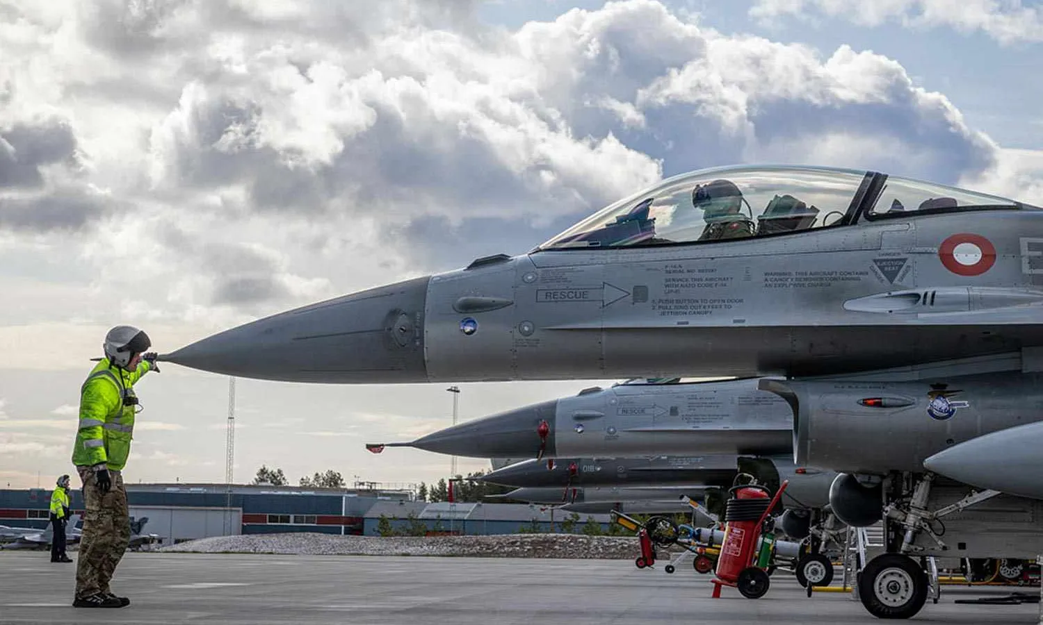 Royal Danish Air Force F-16 fighters (RDAF)