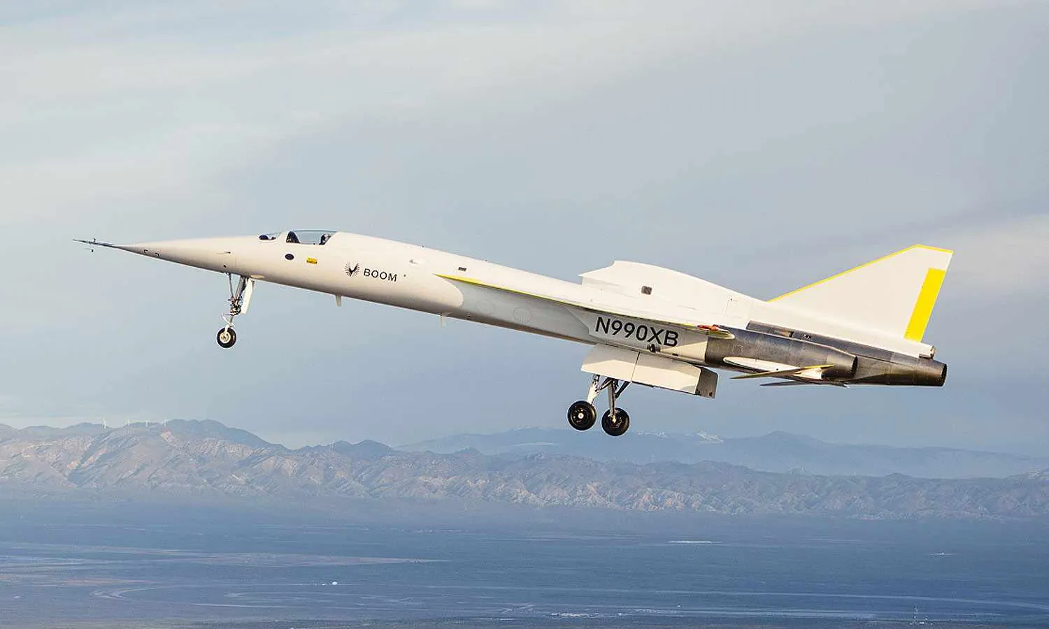 XB-1 first flight (Boom Supersonic)