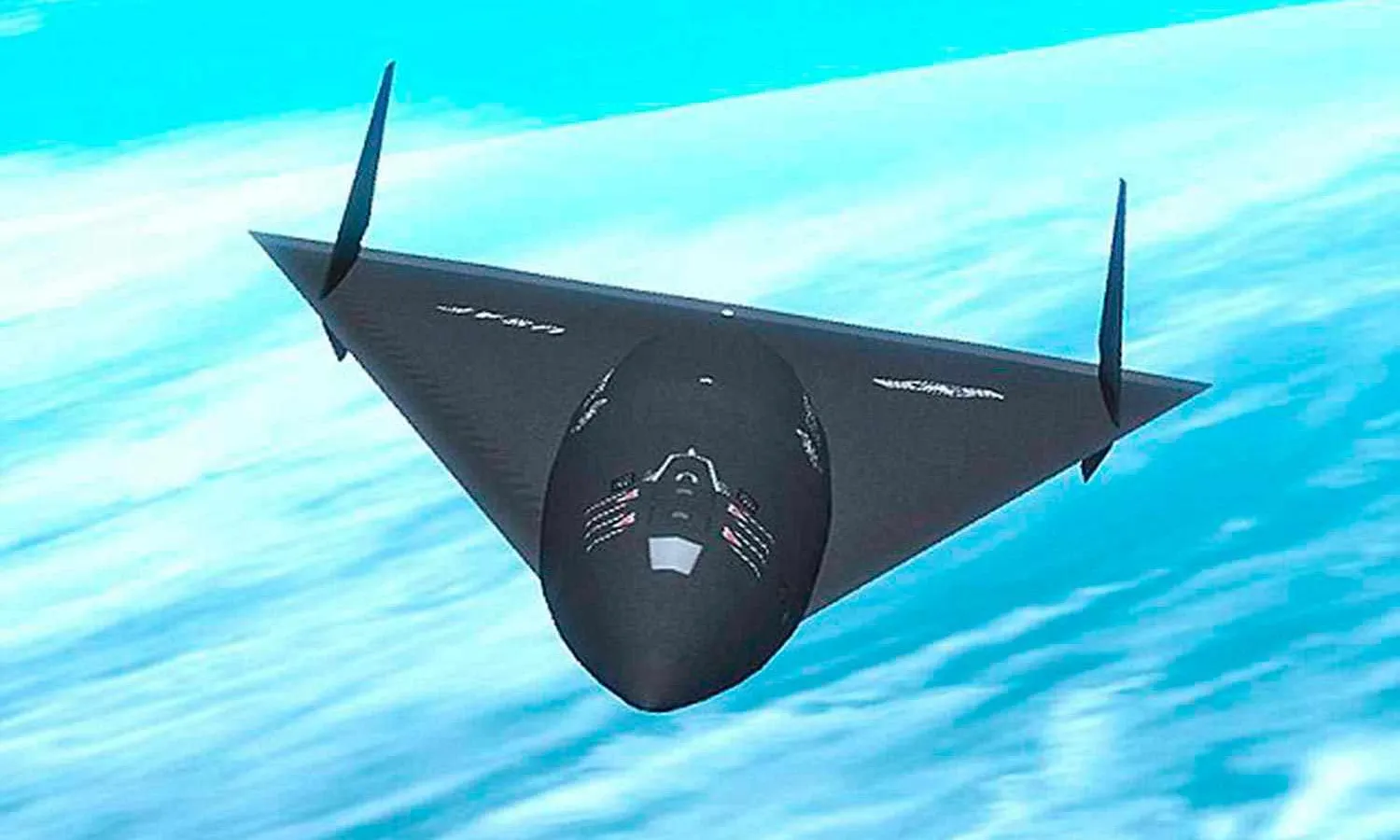 Artist's conception of the Aurora plane