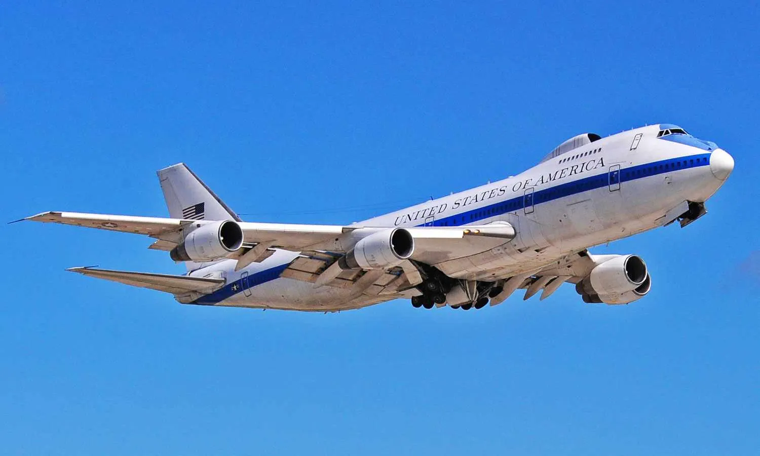 Boeing E-4B Nightwatch "doomsday" plane (USAF)