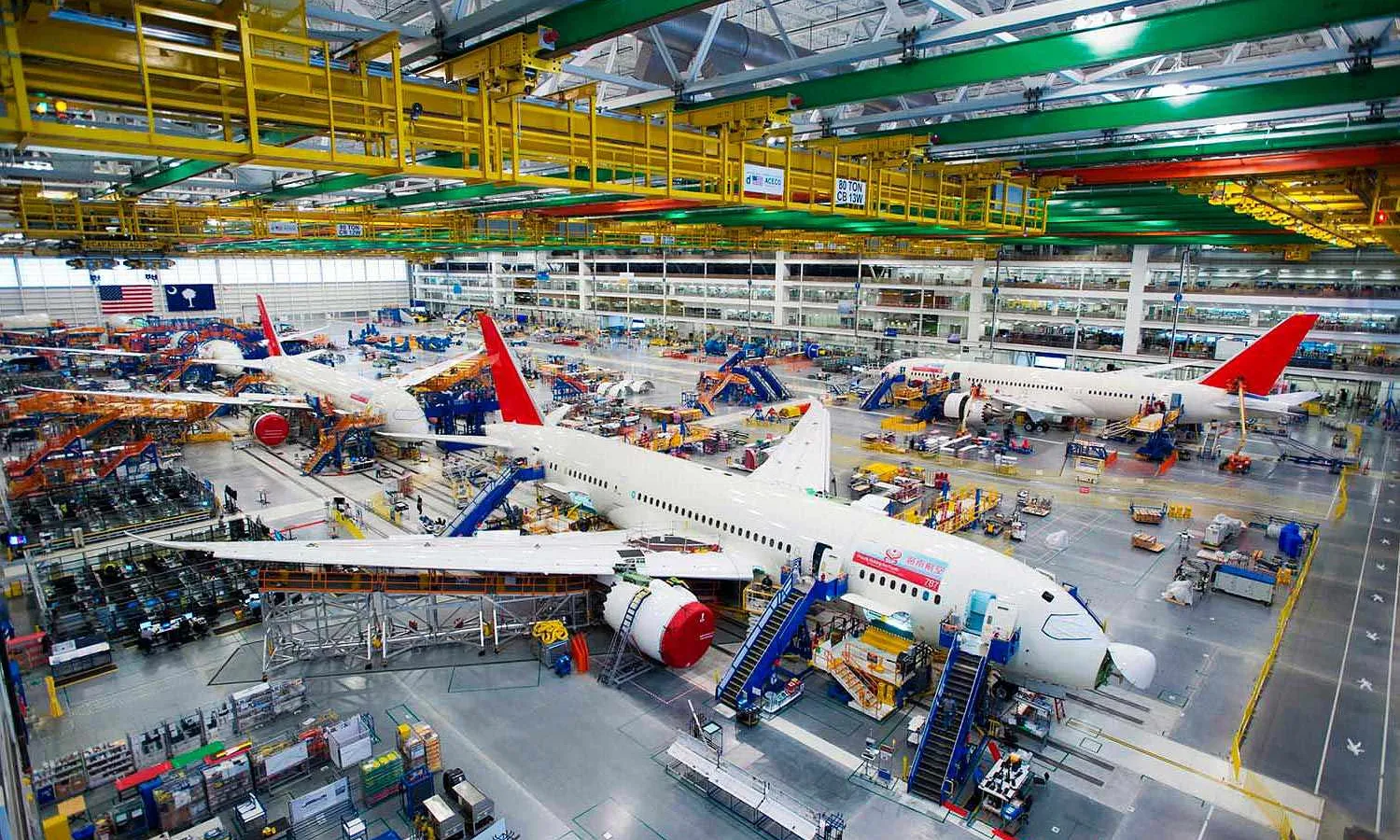 Boeing Targets 14 Dreamliners Per Month at North Charleston Facility