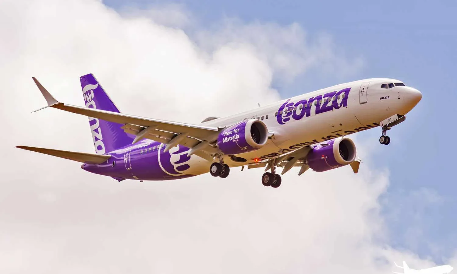 Bonza Boeing 737 Max 8 (Mitchul Hope)