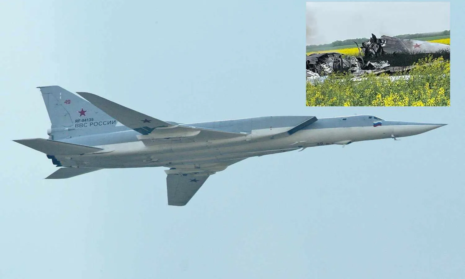 Tupolev Tu-22M3 "Backfire" strategic bomber (Alan Wilson/CC)