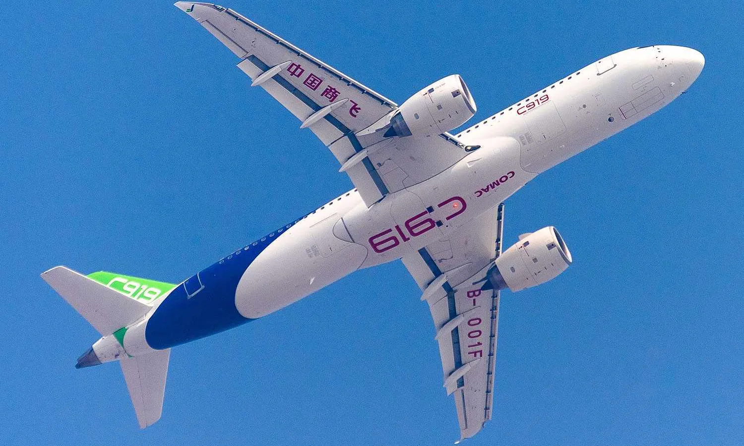 COMAC C919 B-001F aircraft (N509FZ)