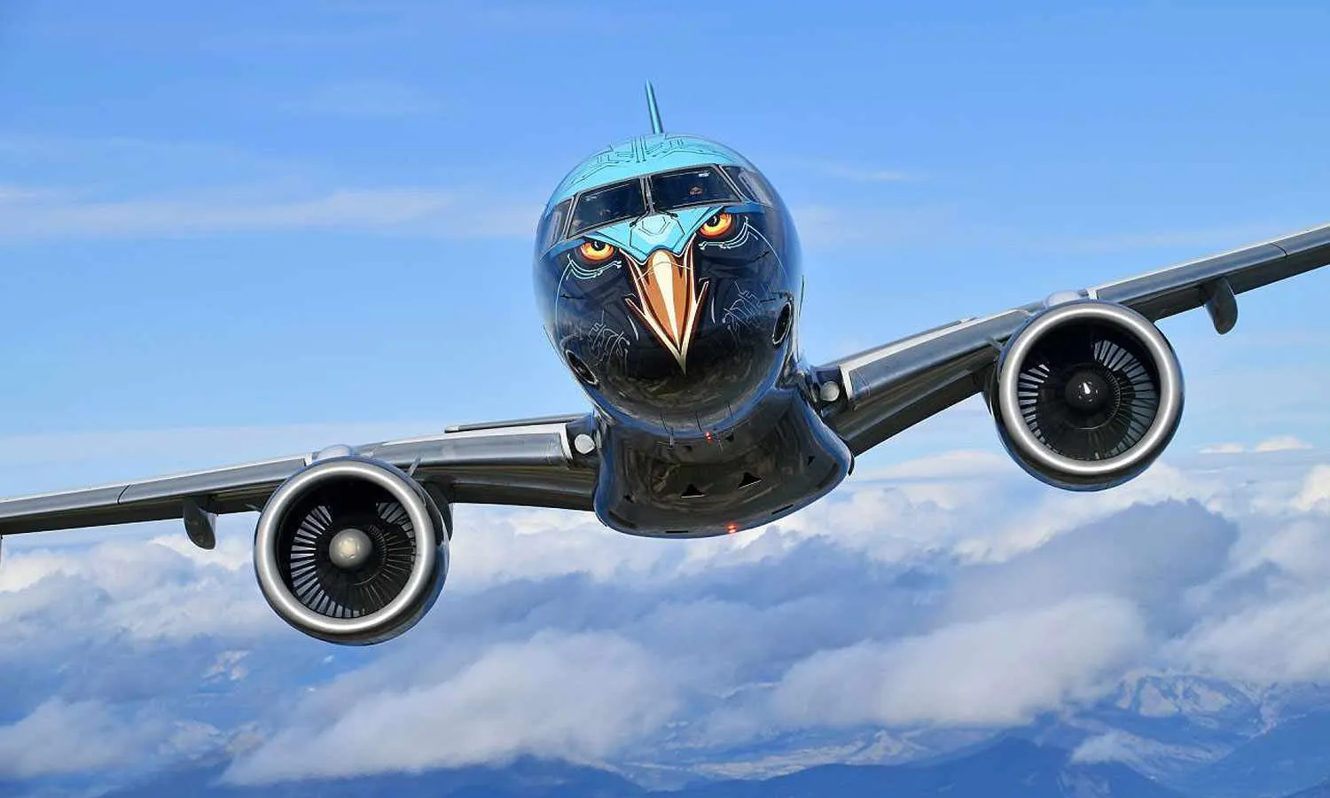 E195-E2 aircraft (Embraer)