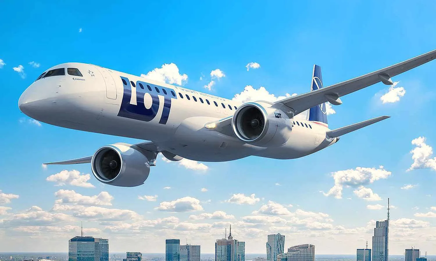 LOT Polish Airlines E195-E2 rendering (Azorra)