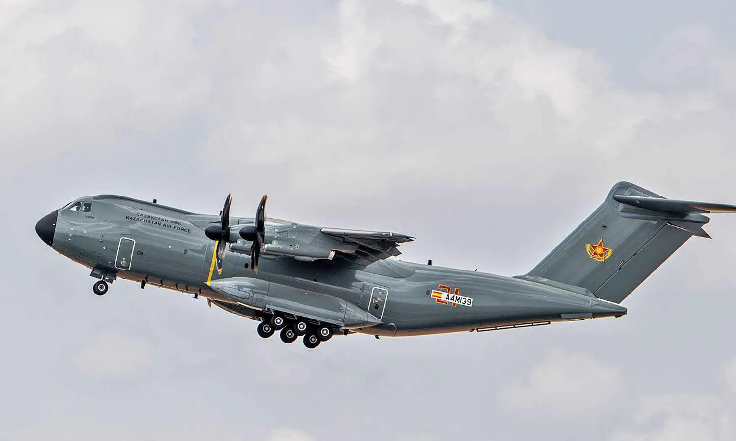 Kazakh Air Force first A400M (Airbus)
