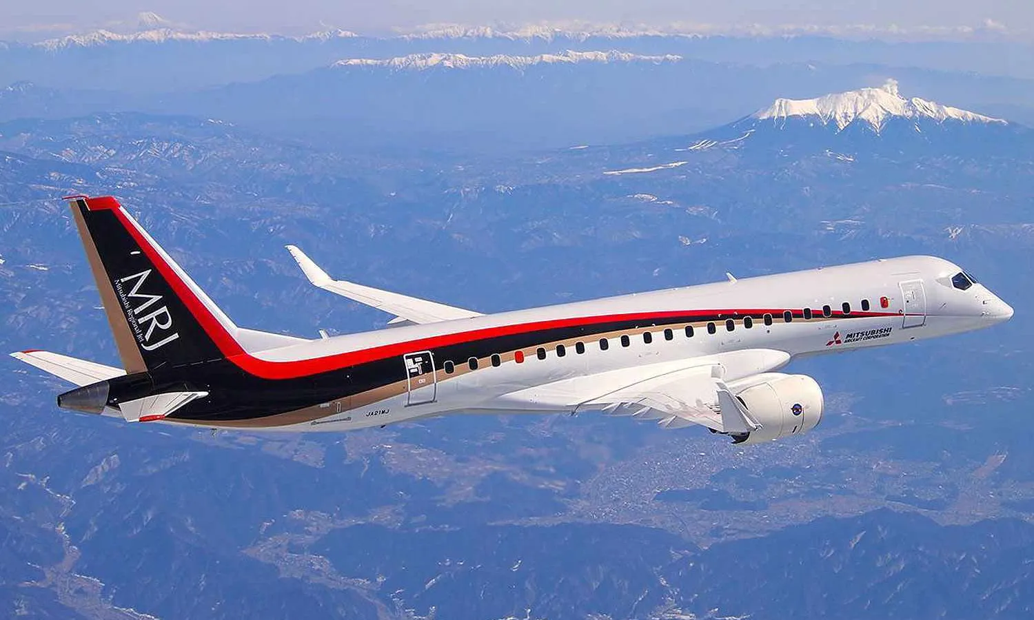 MRJ90 aircraft (Mitsubishi)