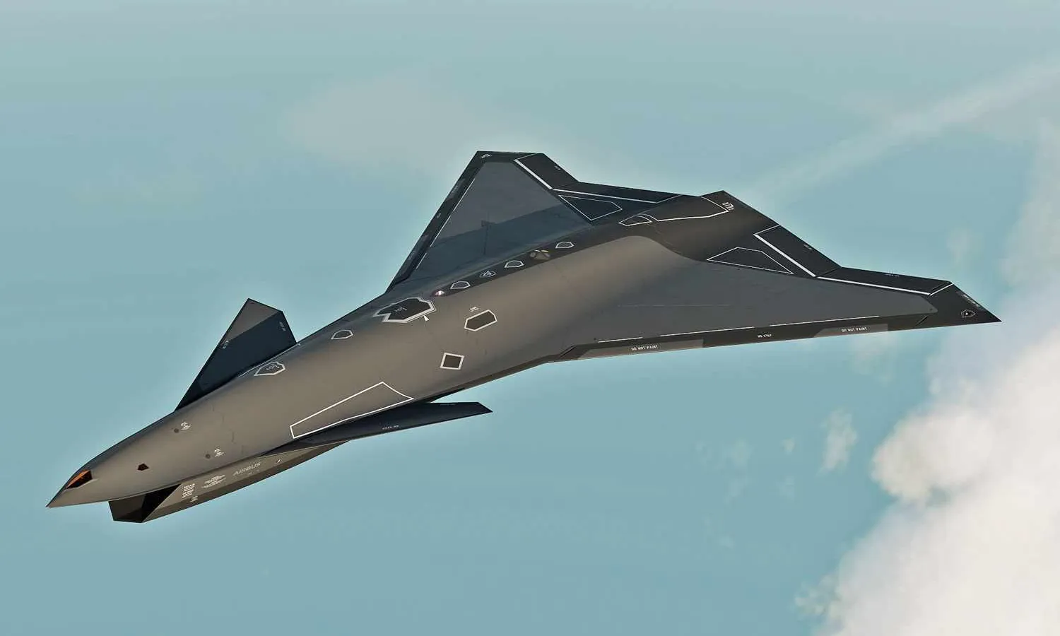 Wingman drone concept (Airbus)