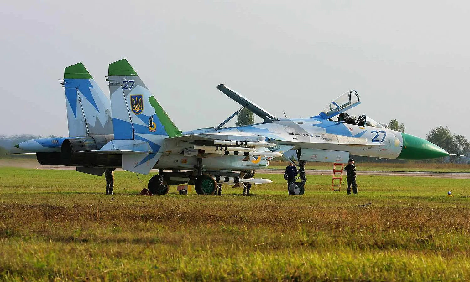 Ukrainian Air Force Su-27 fighter (Oleg V. Belyakov)