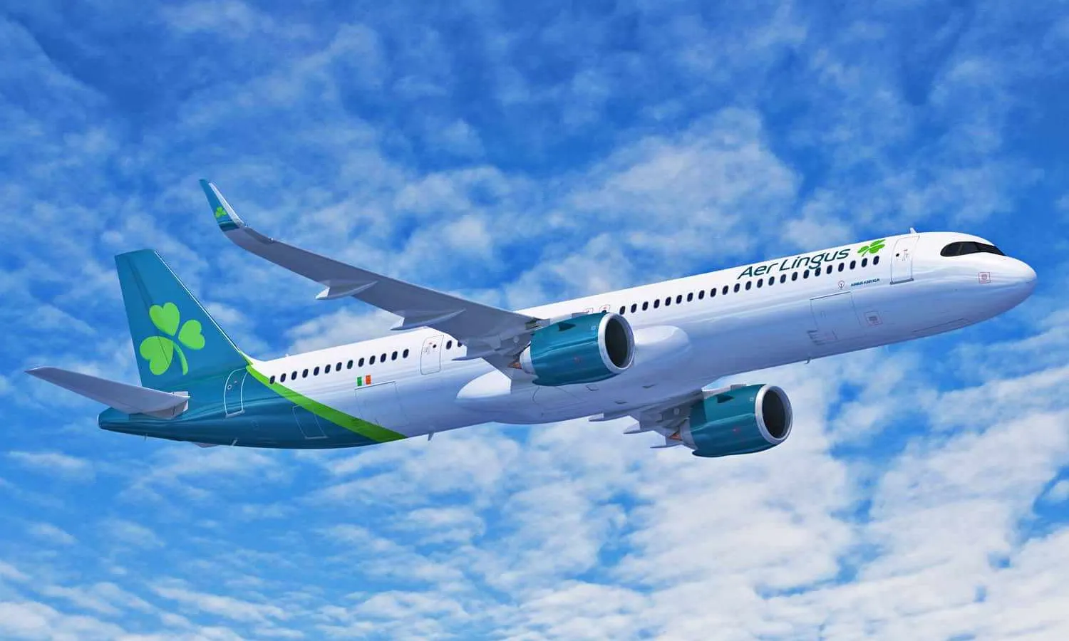 Aer Lingus A321XLR renderings (Airbus)