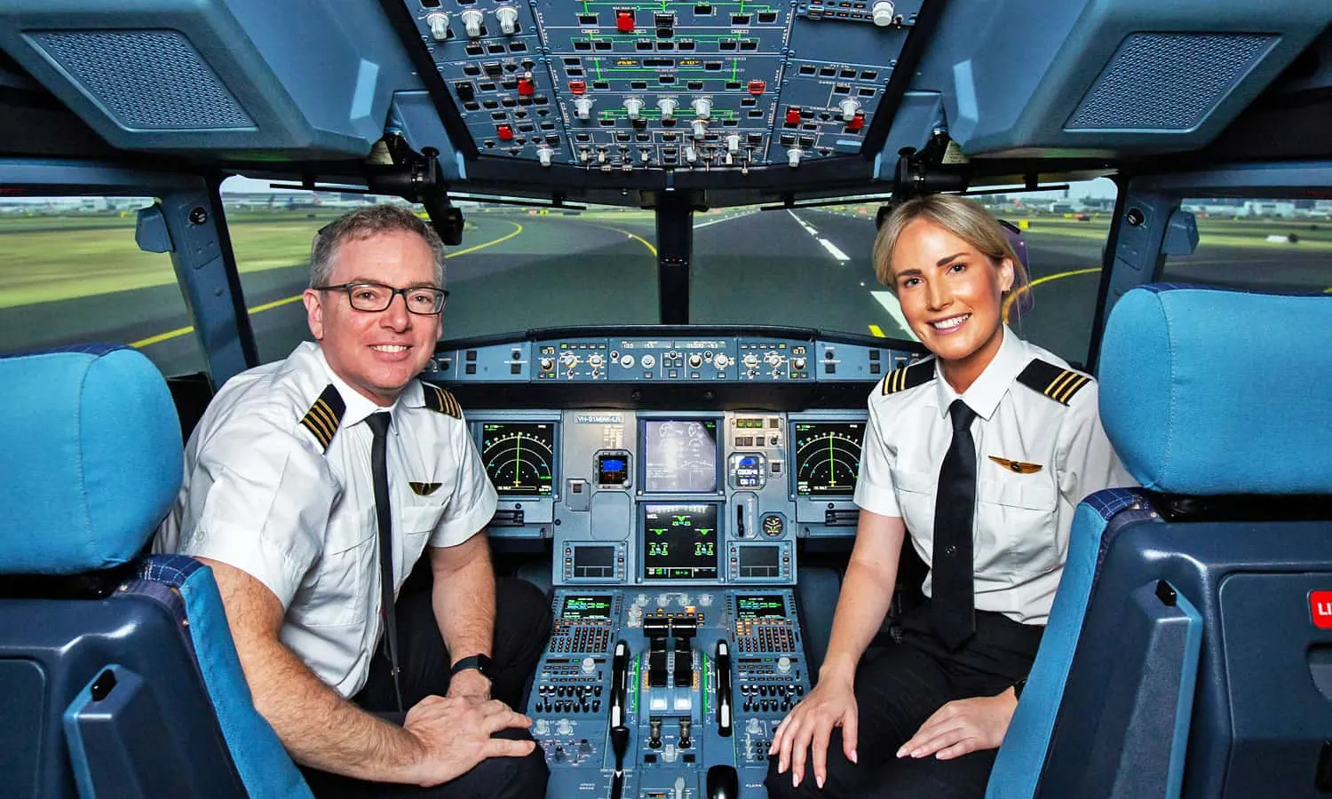 Qantas instructors (Qantas)
