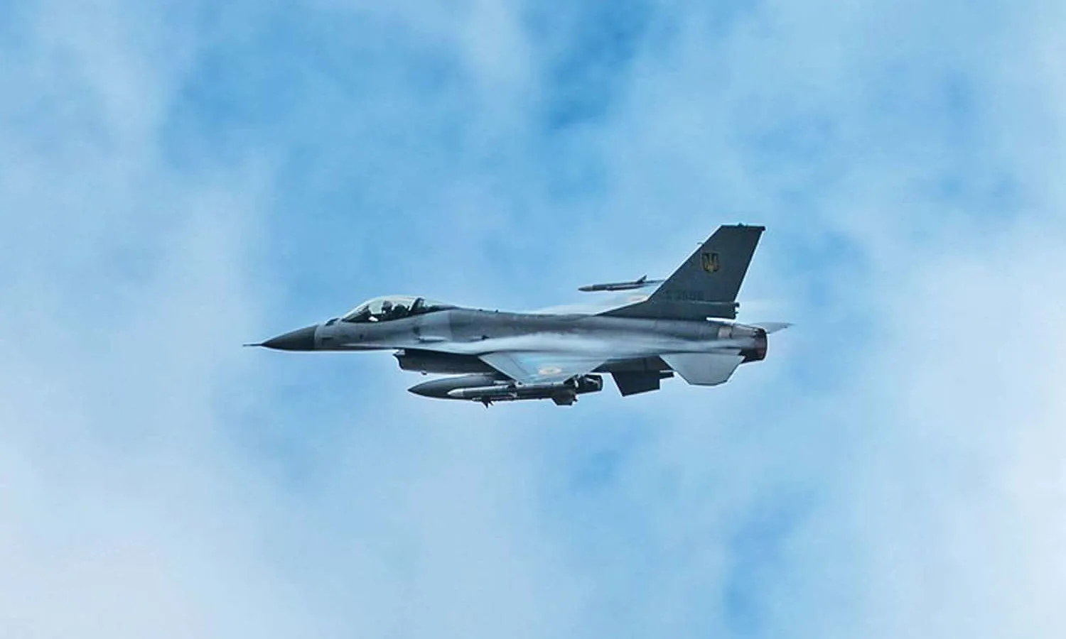 Ukrainian Air Force F-16 fighter (UG)