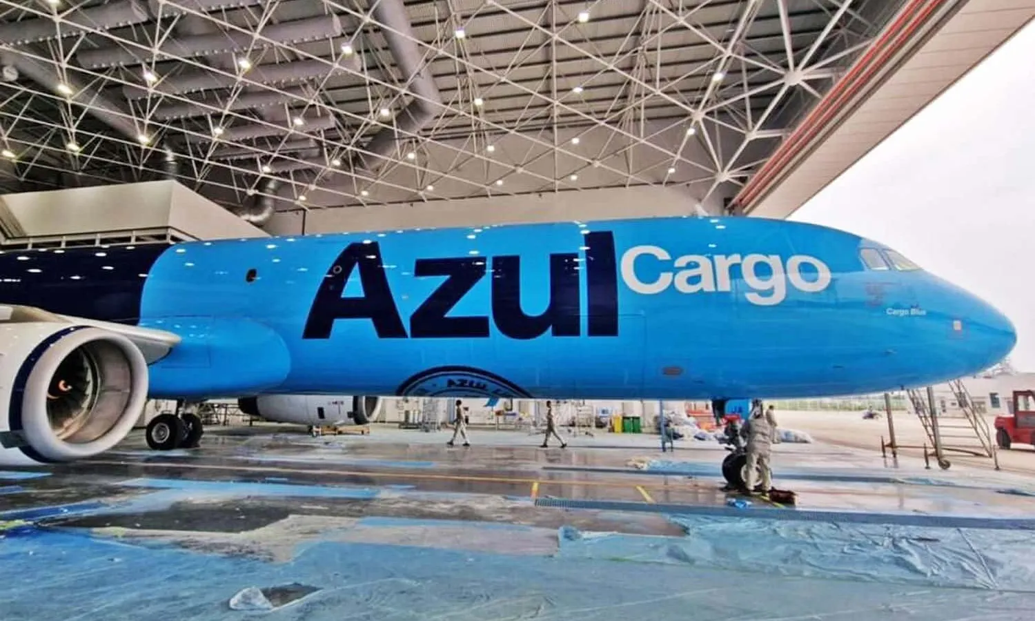 Azul Cargo first Airbus A321P2F (Social media)