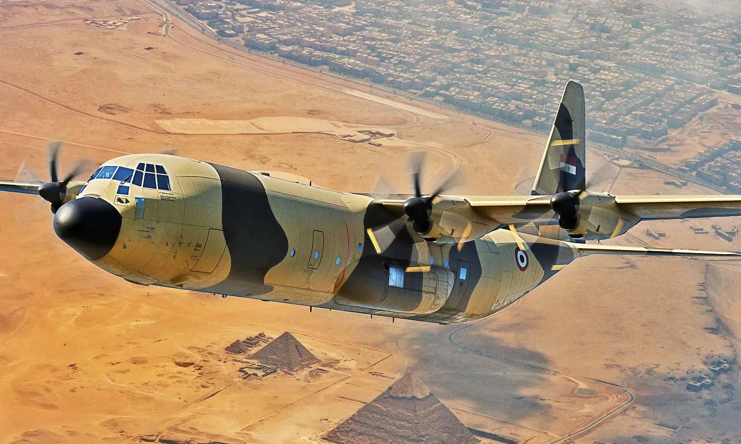 Egypt Air Force C-130J-30 rendering (Lockheed Martin)