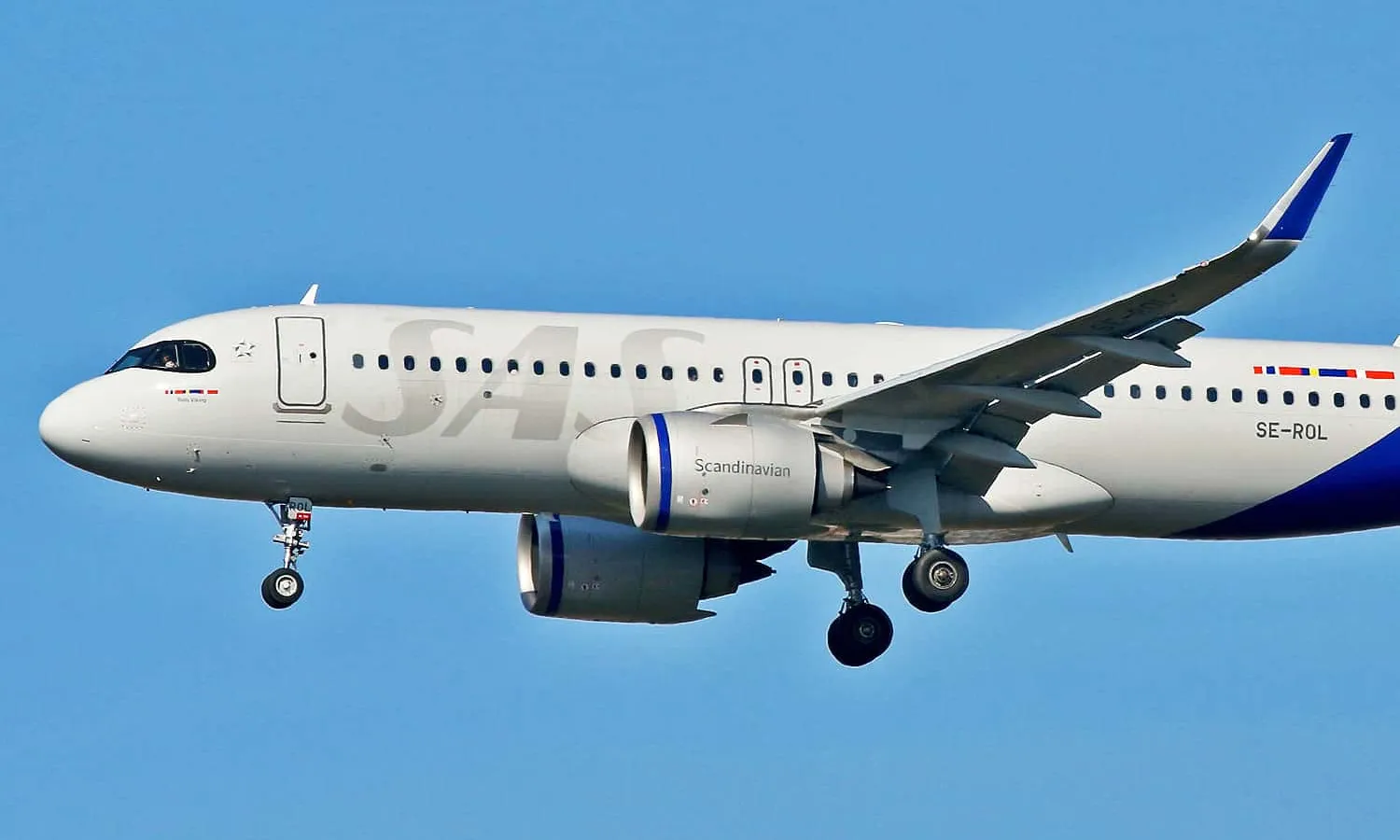SAS Airbus A320 (Colin Cooke Photo)