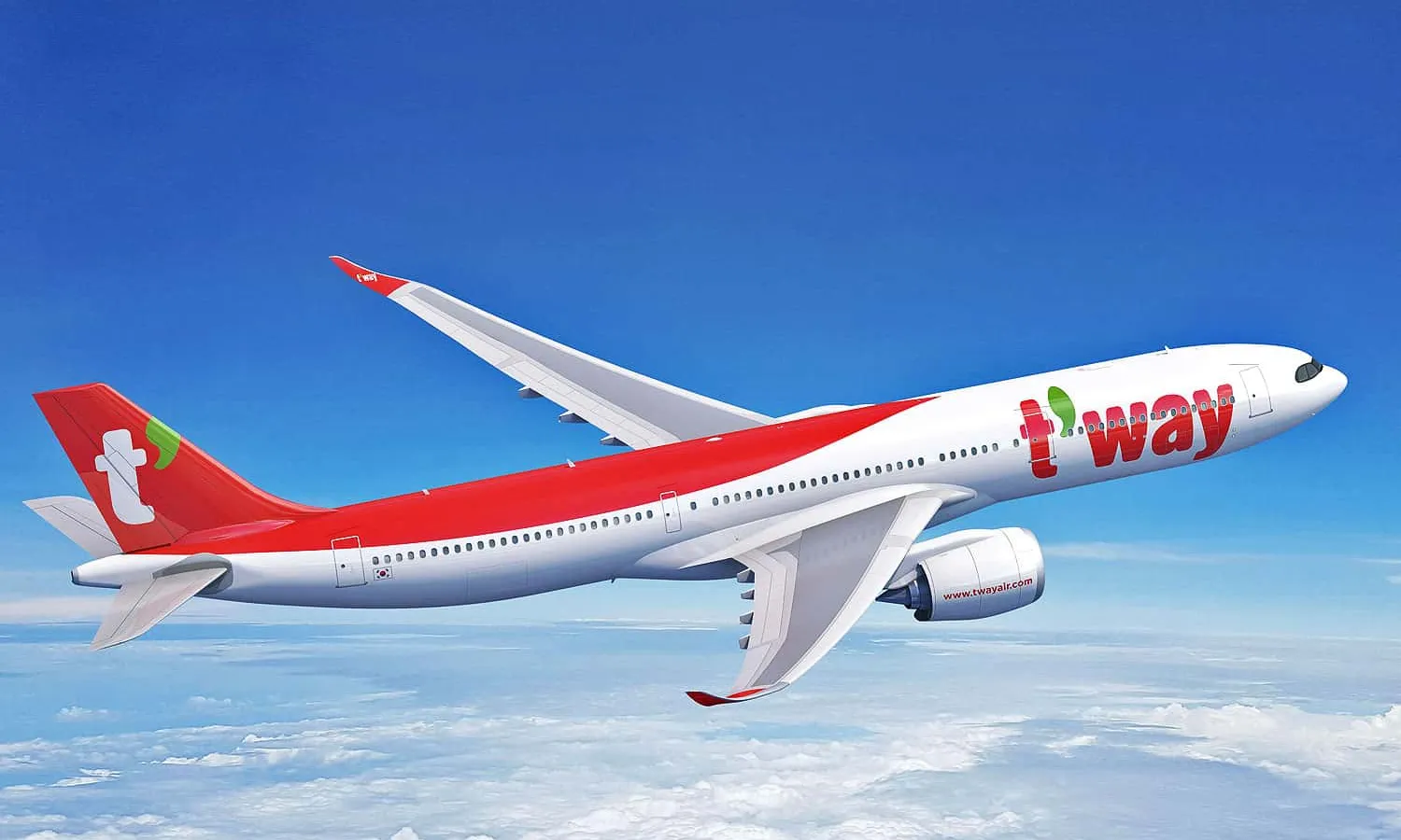 T'Way Air A330neo renderings (Airbus)