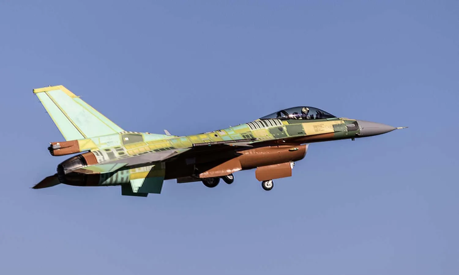 Bulgaria's first F-16 Block 70 fighter (Lockheed Martin)
