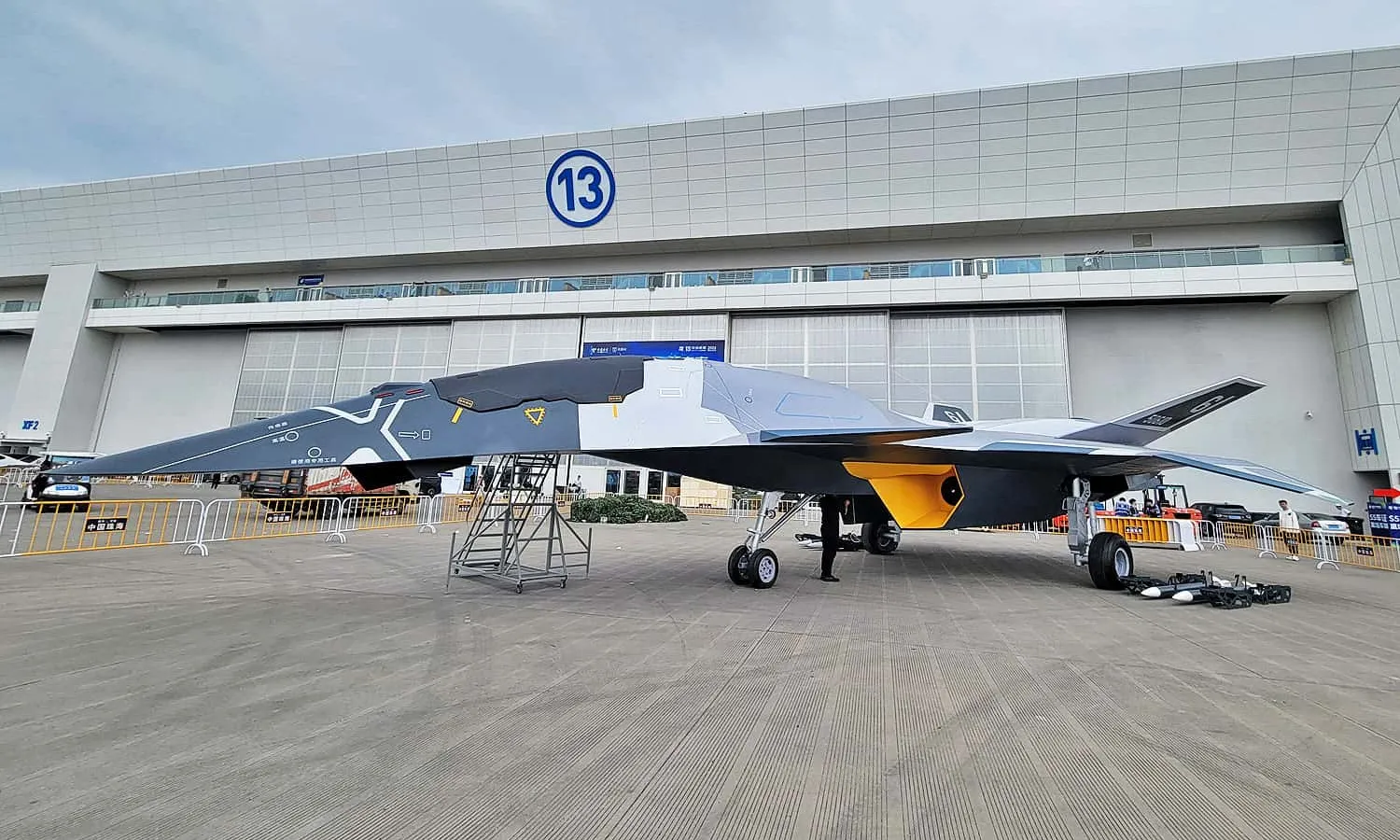 Baidi fighter mock-up (Social media)