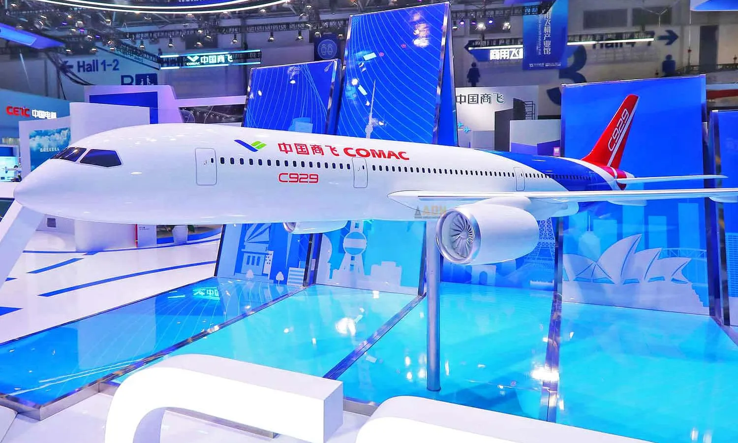 C929 widebody model (COMAC)