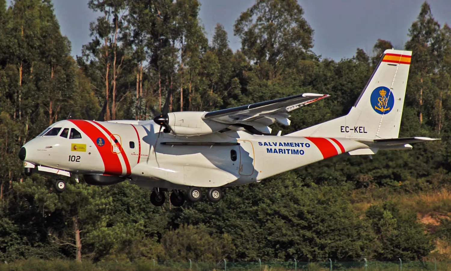 CN.235 turboprop (Bene Riobó)