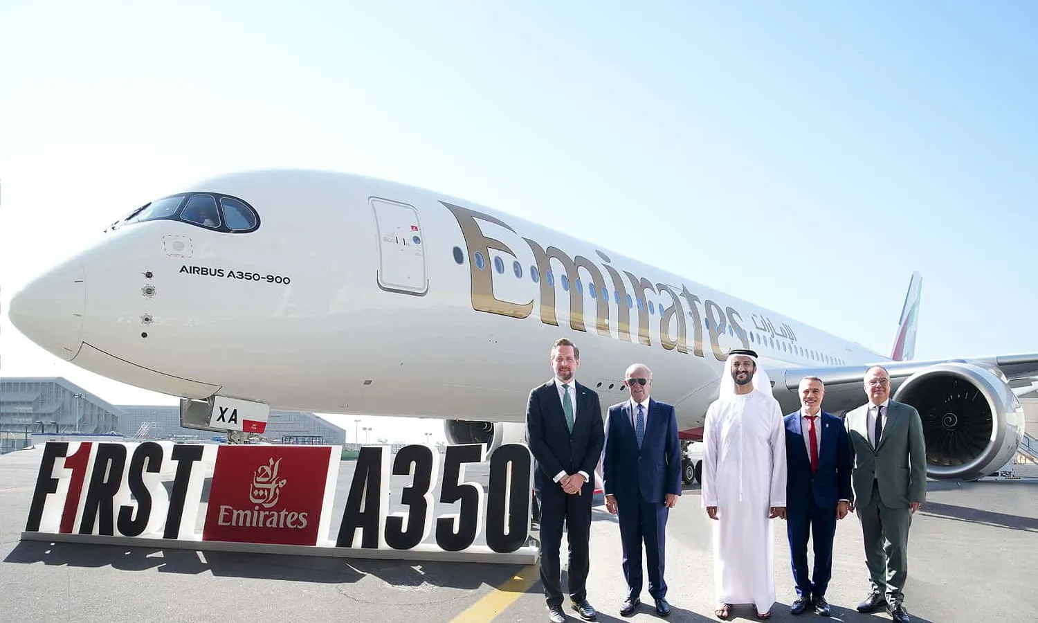 Emirates first A350-900 (Emirates Airline)