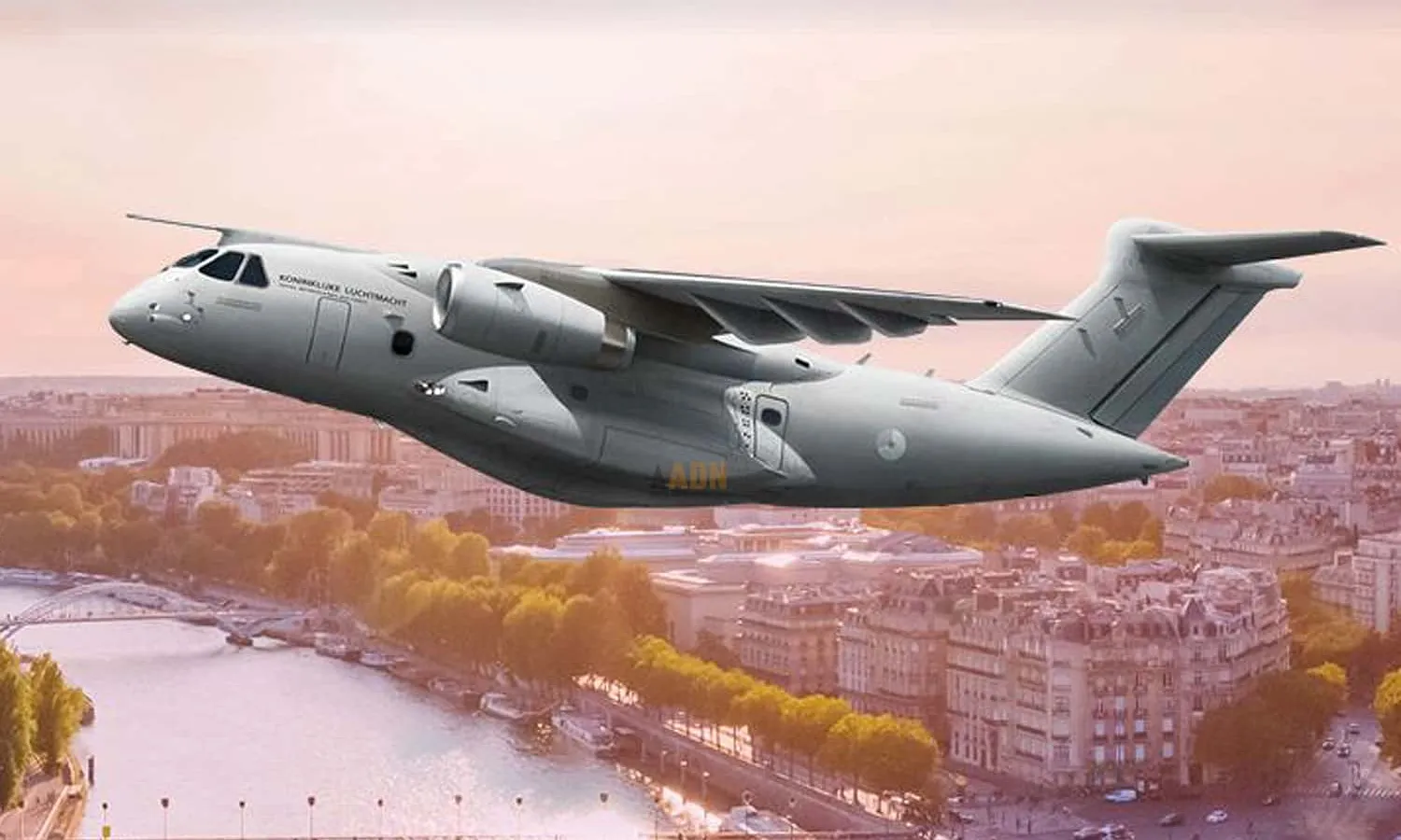 Royal Netherlands Air Force C-390 rendering (FSG)