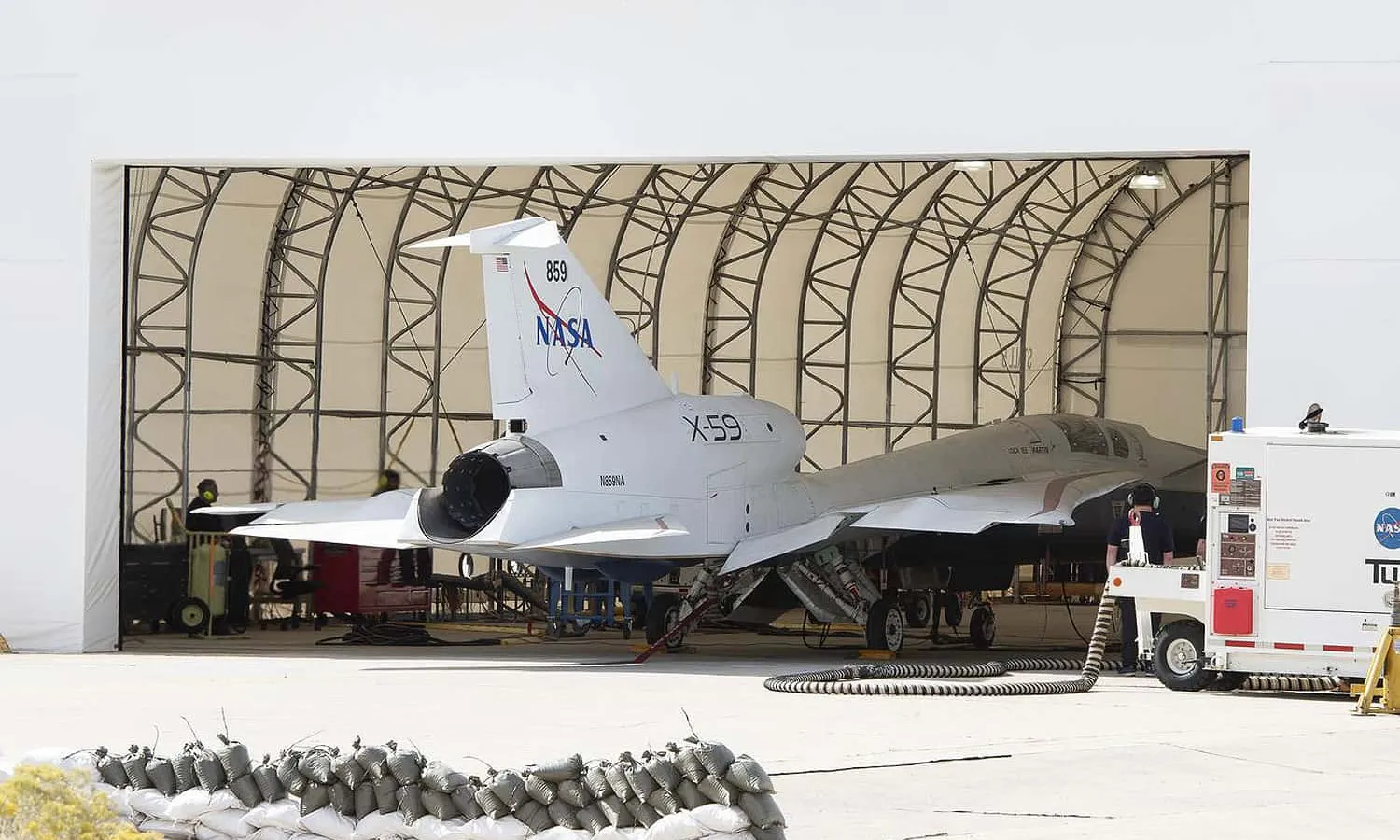 X-59 experimental aircraft (NASA)