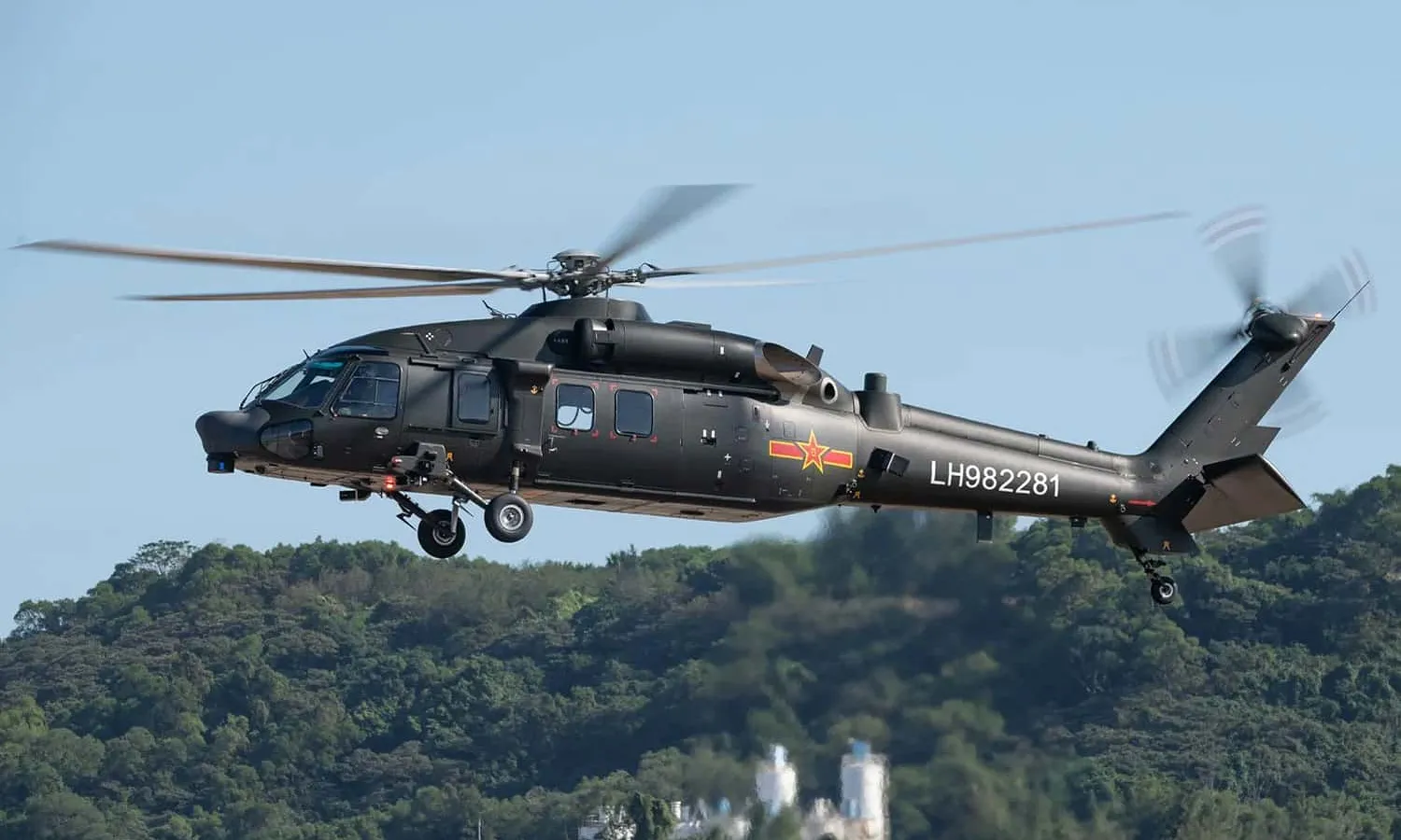 Z-20 helicopter (Social media)