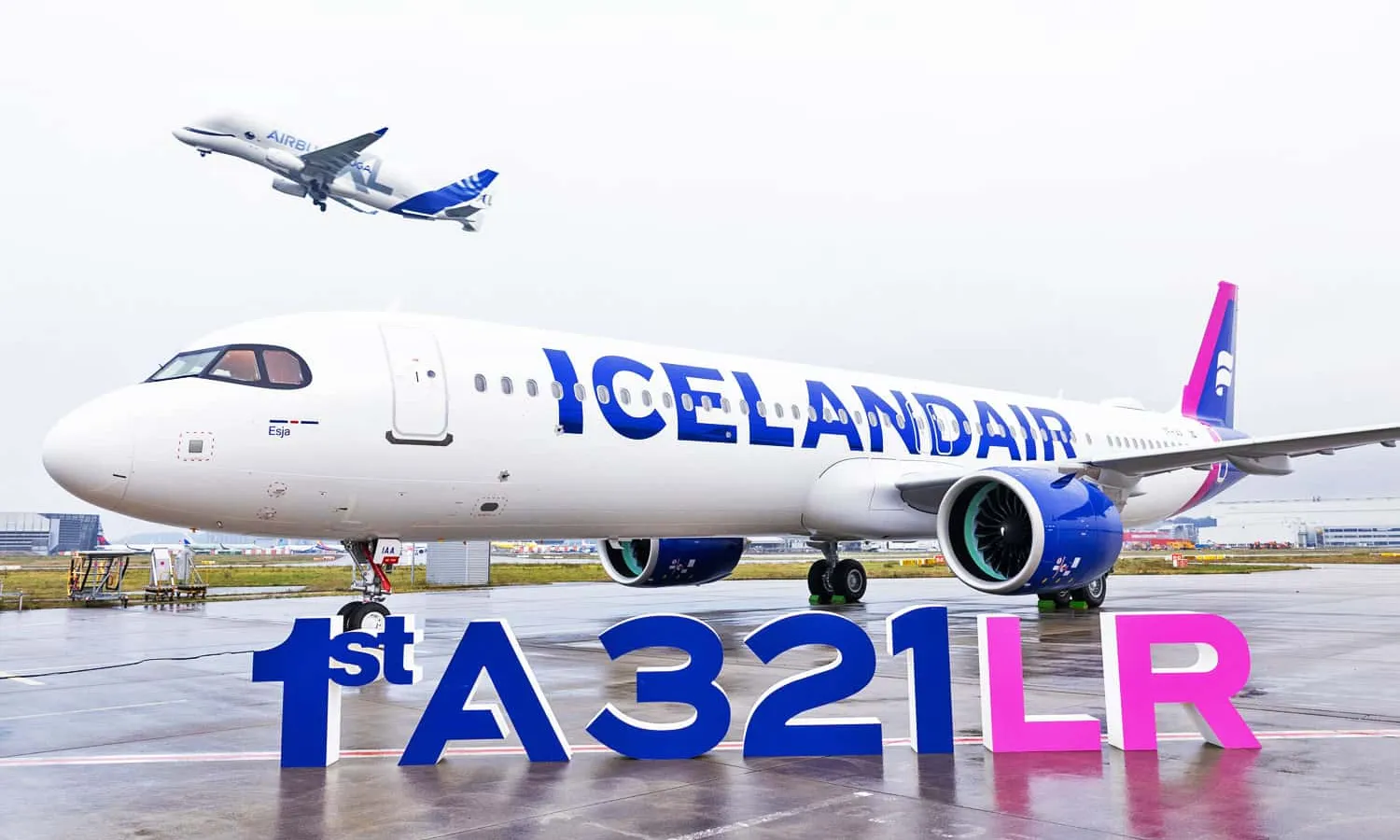Icelandair first A321LR (Airbus)