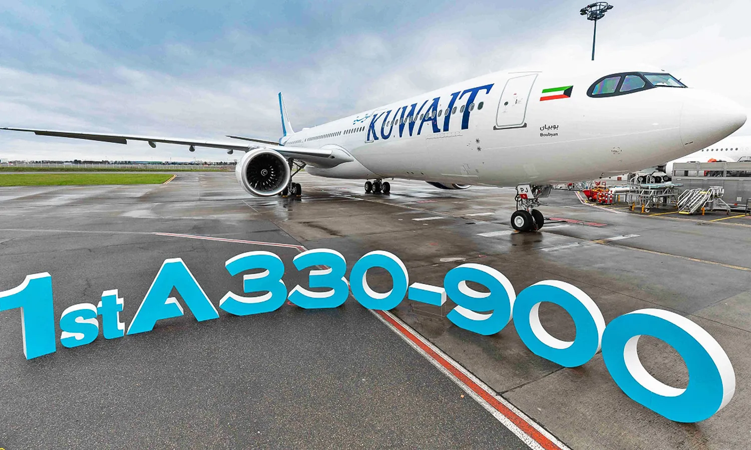 Kuwait Airways first A330-900 (Kuwait Airways)