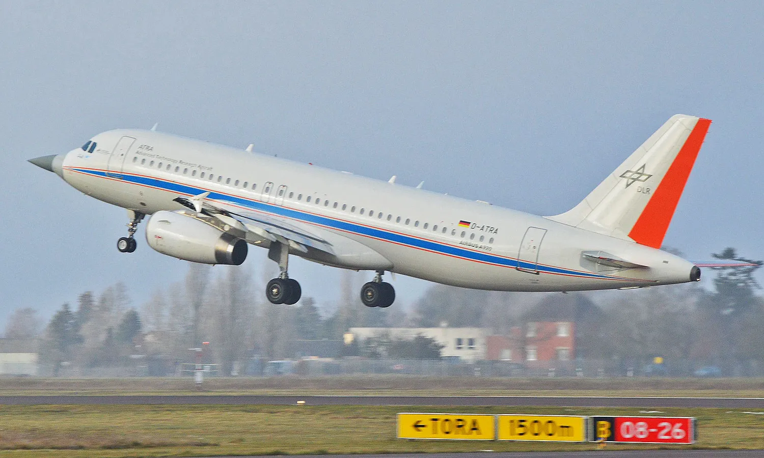 DLR Airbus A320 ATRA with the new nose (DLR)