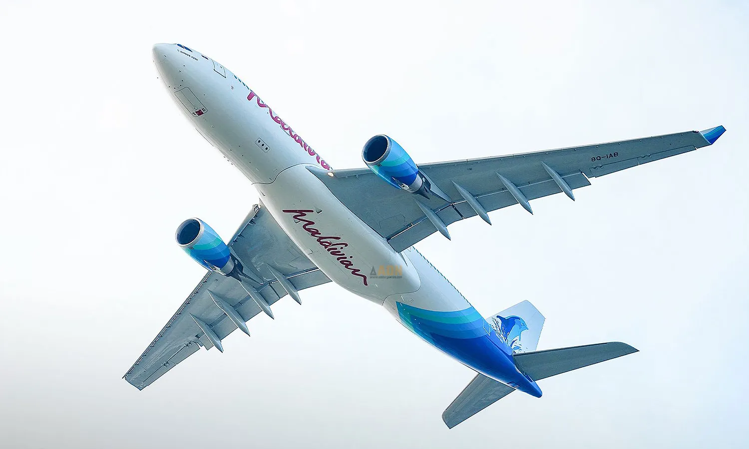 Maldivian first A330-200 (MG)