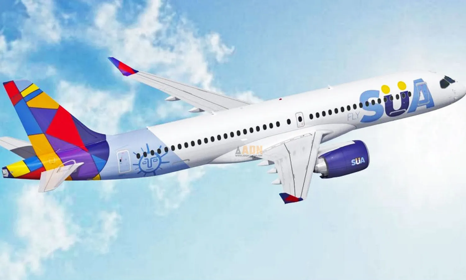 SUA Líneas Aéreas will debut with five Airbus A220-300 (Social media)