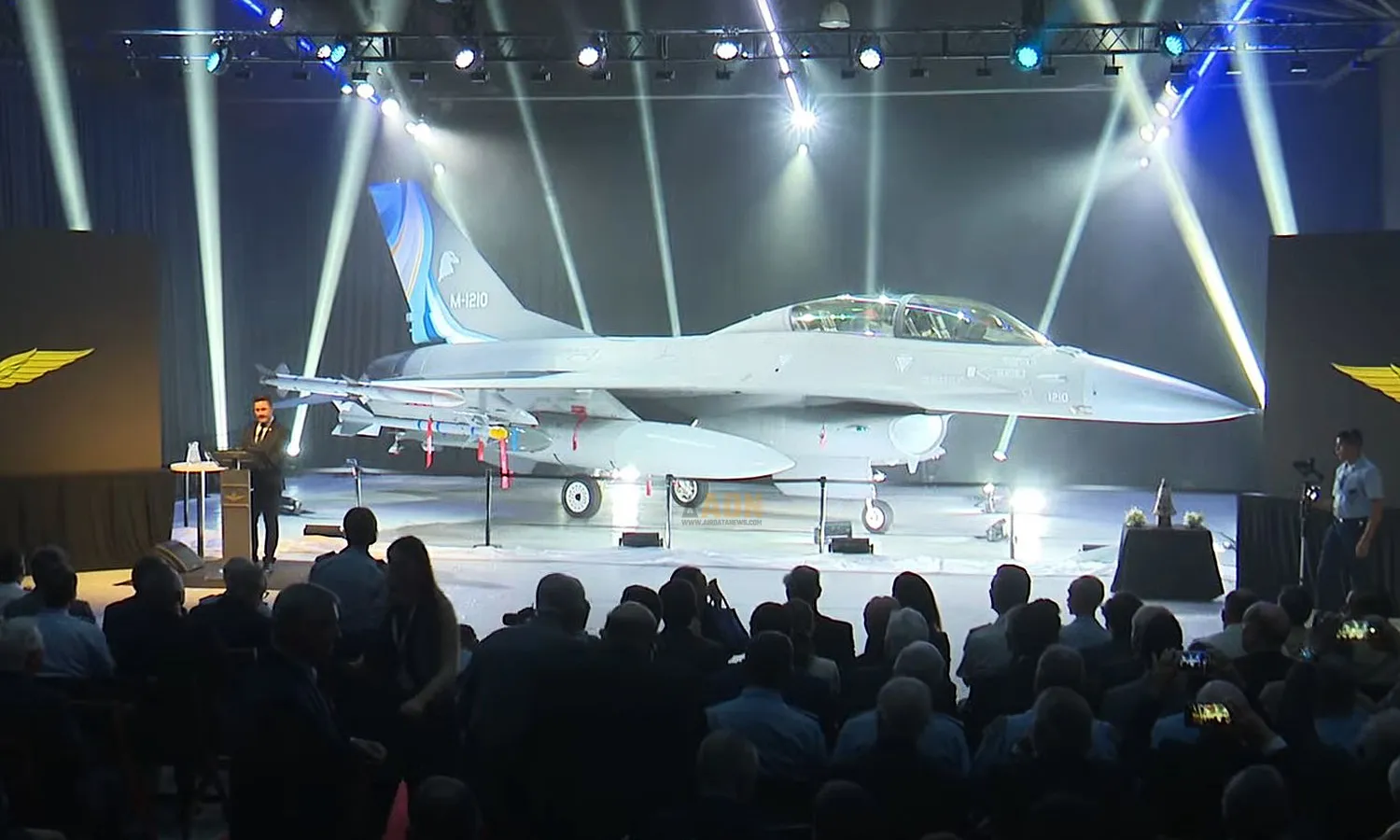Presentation ceremony for Argentina's first F-16 (FAA)