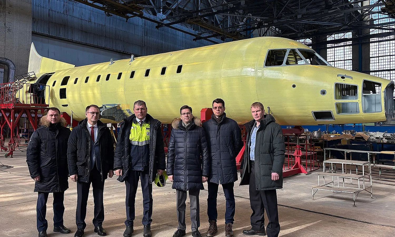 First fuselage of TVRS-44 (Aviakor)