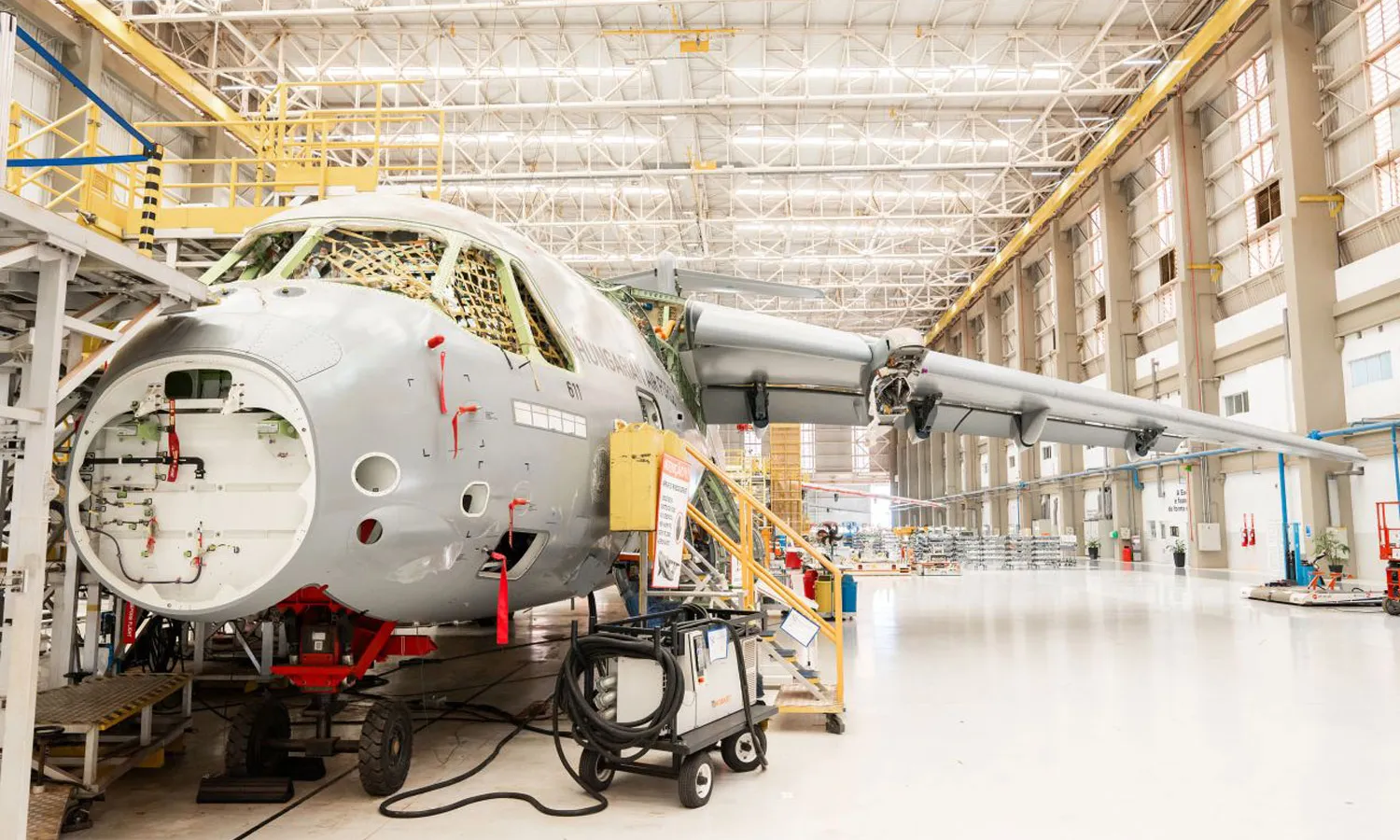 Hungary's second KC-390, registration 611 (Embraer)