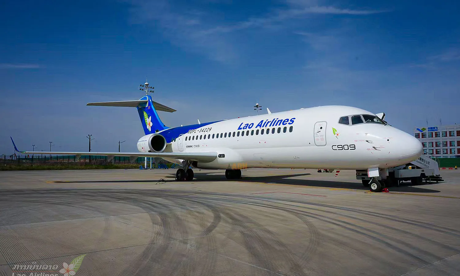 COMAC acquires a 49% stake in the state-owned carrier Lao Airlines