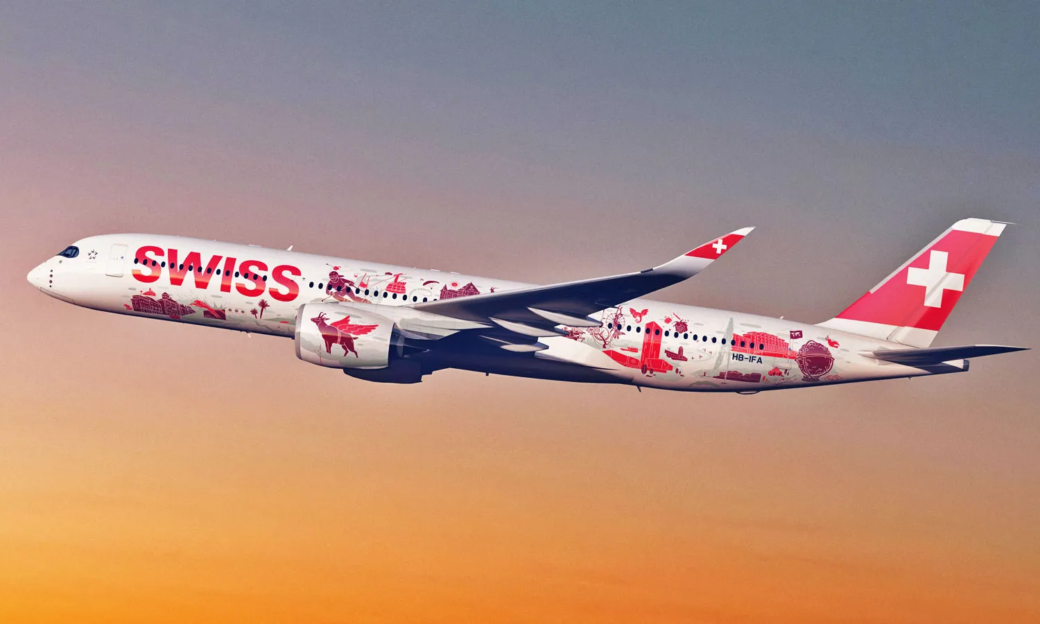 Swiss A350-900 "Wanderlust" (Swiss)