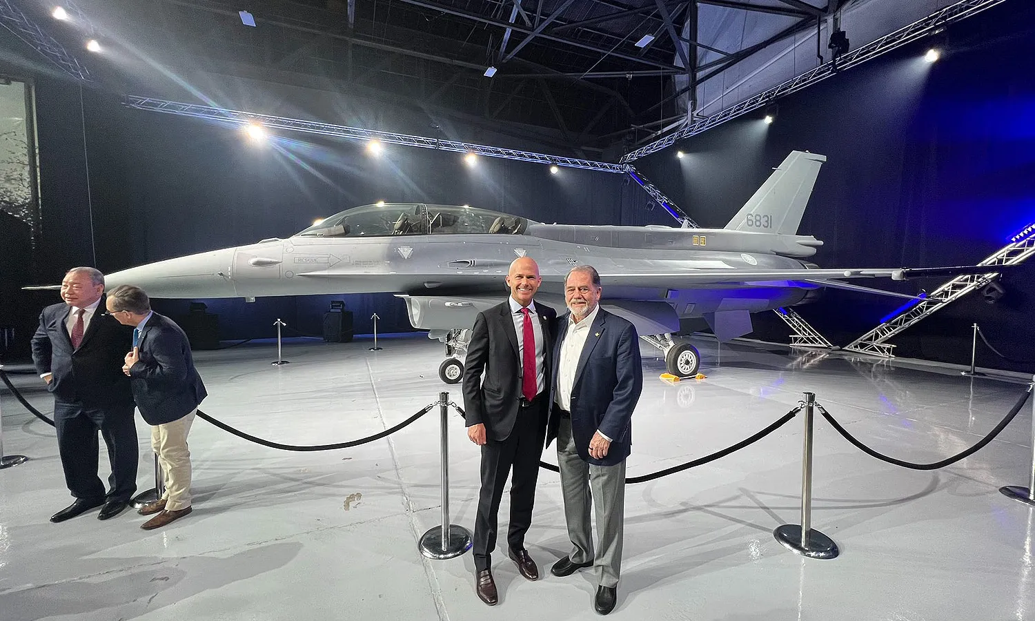 Taiwan first F-16 Block 70 (William Timmons)