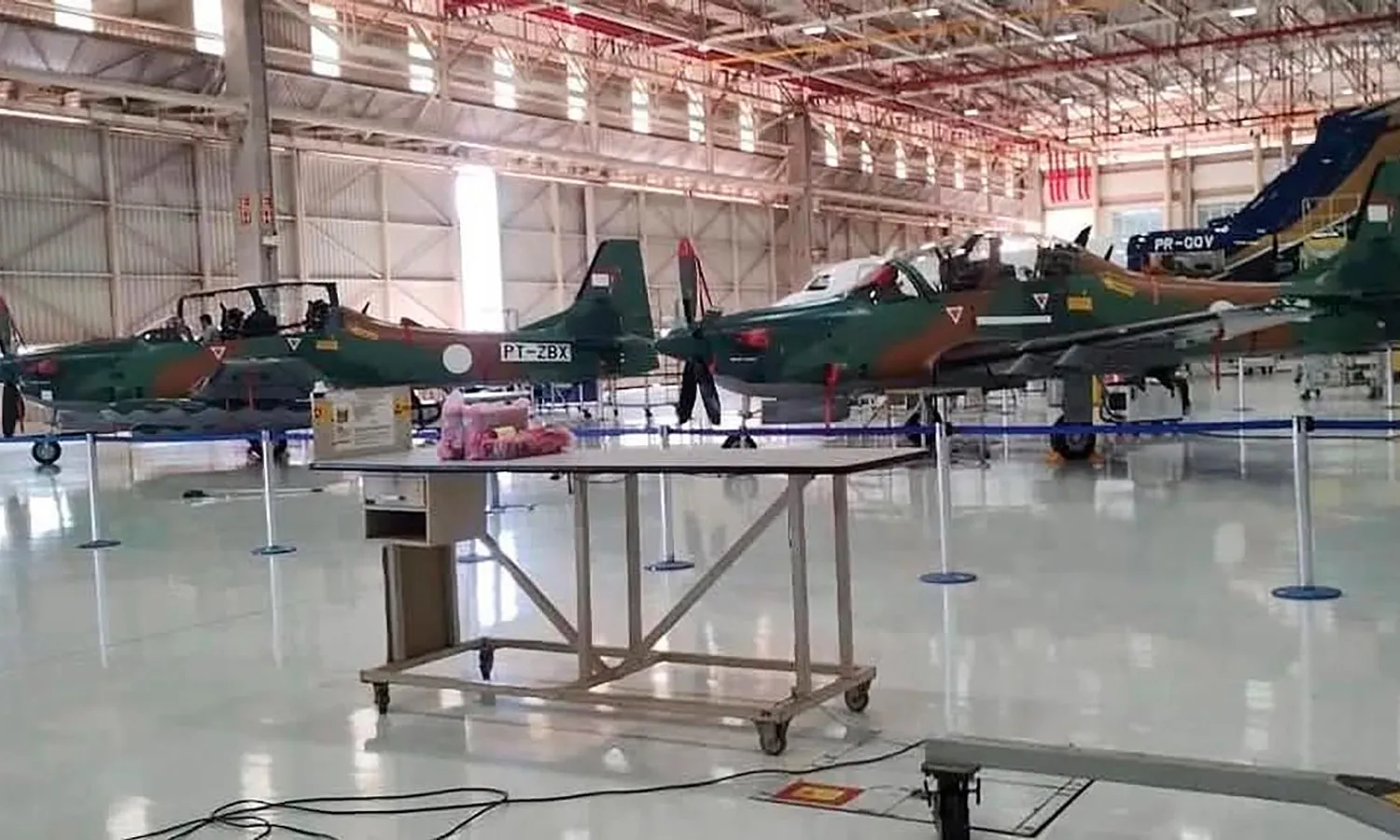 First two Paraguayan Air Force A-29 Super Tucano (Social media)