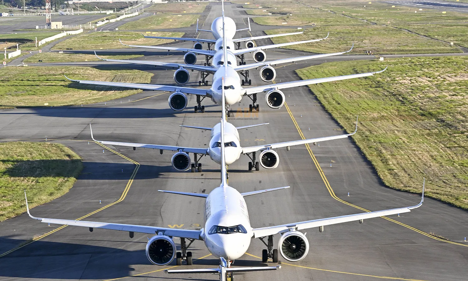 Airbus commercial aircraft families (Airbus)