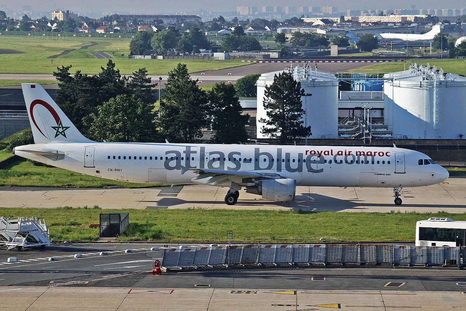 Former Airbus A321neo with Royal Air Maroc colors (Aeroprints)