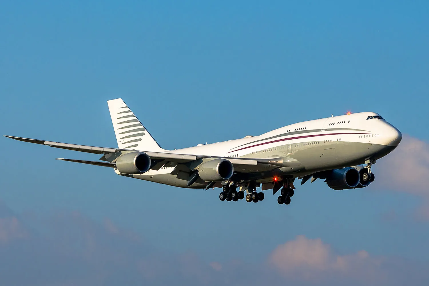 Former Qatari government Boeing 747-8 VVIP (Thomas Naas)