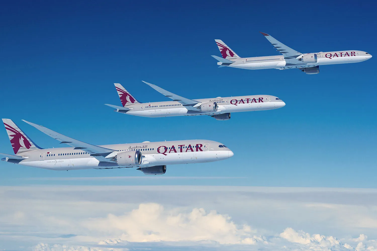 Qatar closes historic order with Boeing for 787 and 777X jets (Boeing)