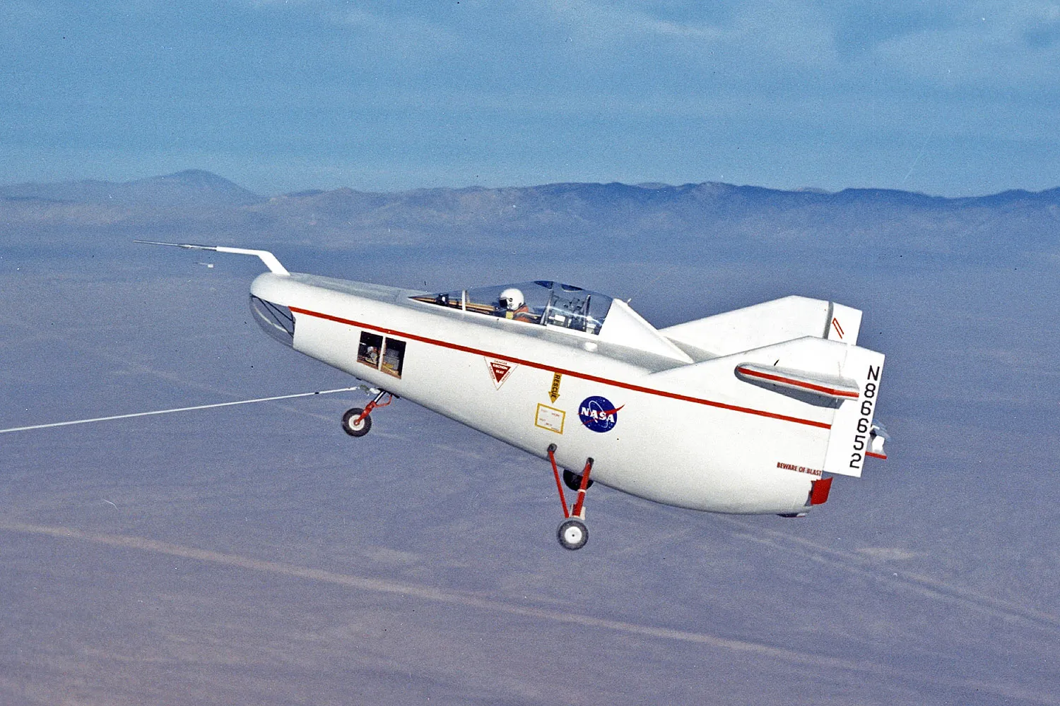 The M2-F1, first lifting body (NASA)