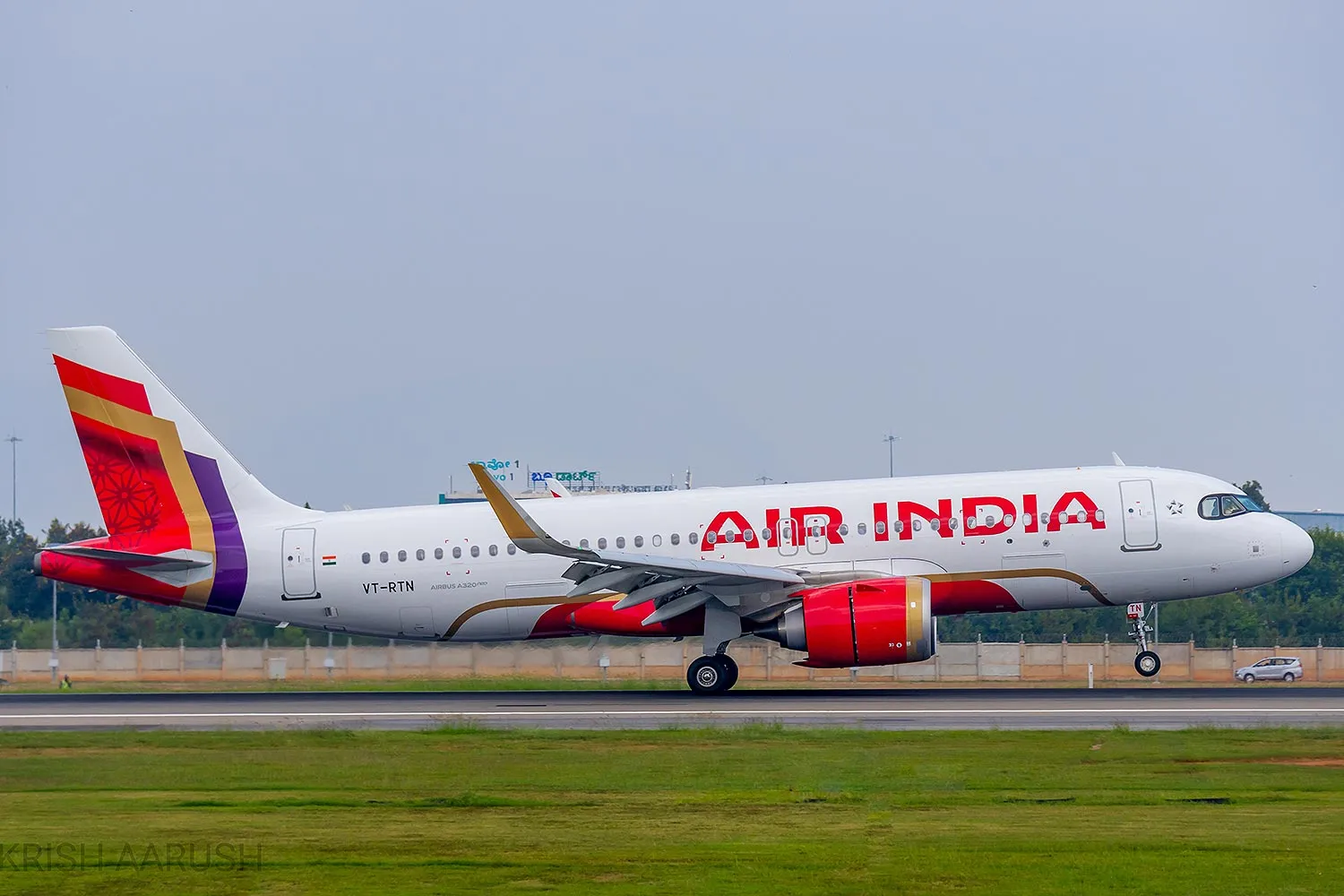 Air India A320neo (Krish Aarush)