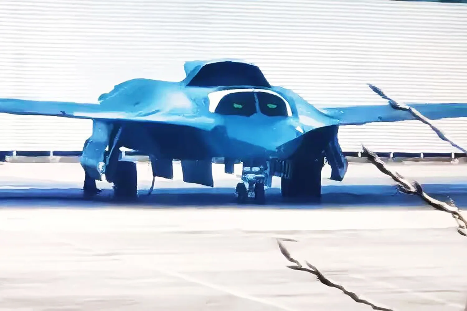 Photo reveals the two-seat side-by-side configuration of the JH-XX, aka J-36 (Social media)
